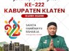 SELAMAT HARI JADI KE 222 KABUPATEN KLATEN