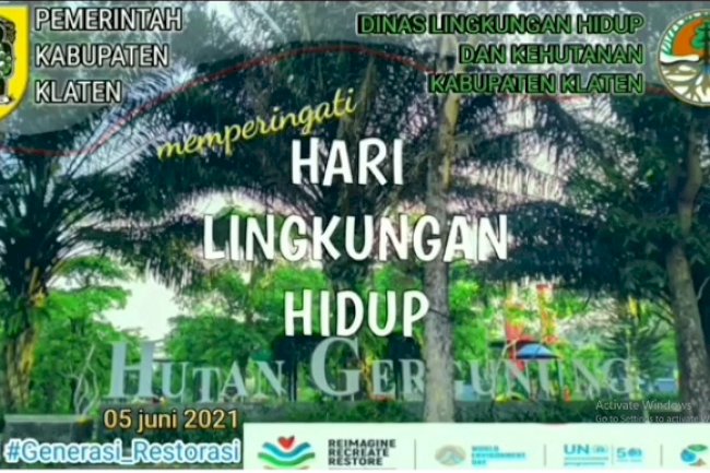MEMPERINGATI HARI LINGKUNGAN HIDUP 2021
