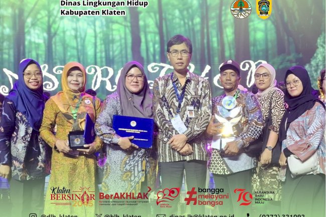 PENERIMAAN PENGHARGAAN KAMPUNG IKLIM TAHUN 2024 