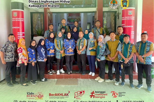 KUNJUNGAN KERJA STUDI TIRU PENGELOLAAN SAMPAH DI DINAS LINGKUNGAN HIDUP KABUPATEN WONOSOBO