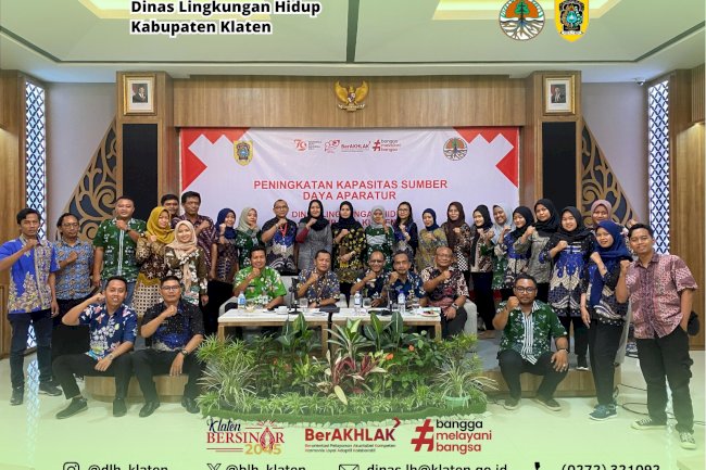 KEGIATAN PENINGKATAN KAPASITAS DINAS LINGKUNGAN HIDUP KABUPATEN KLATEN