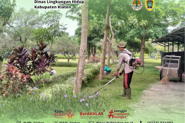 KEGIATAN RUTINITAS PEMELIHARAAN RTH