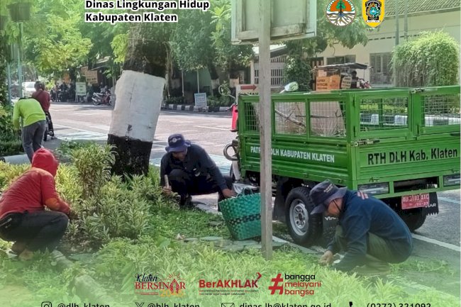 RUTINITAS PEMELIHARAAN RTH DI KABUPATEN KLATEN