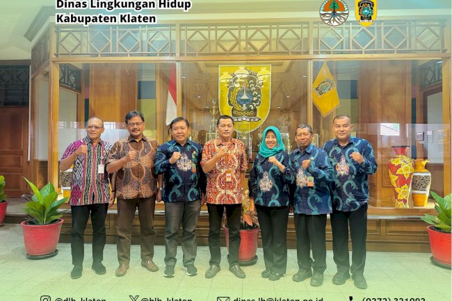 KUNJUNGAN STUDI TIRU / REFERENSI DARI DINAS LINGKUNGAN HIDUP KABUPATEN NGAJUK 