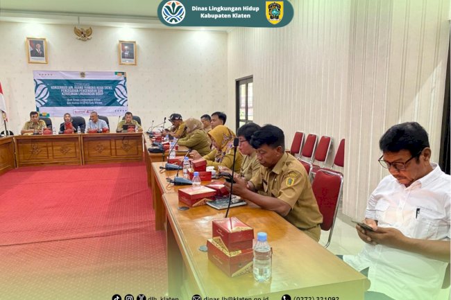 DLH ADAKAN SOSIALISASI KONSERVASI AIR DAN PENCEMARAN BERSAMA KOMISI III DPRD KAB. KLATEN