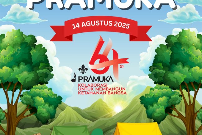 SELAMAT HARI PRAMUKA KE -64!