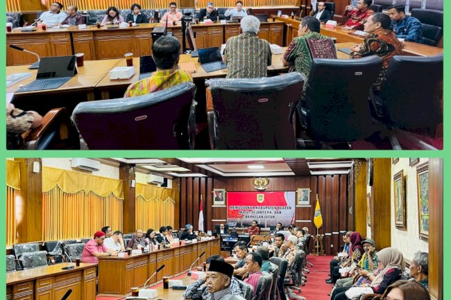 PERTEMUAN DENGAN NGO UNIVERISTY TOKYO DALAM PEMBAHASAN PENGELOLAAN SAMPAH DI KABUPATEN KLATEN