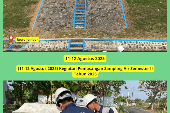 PENGAMBILANSAMPEL AIR SUNGAI DI KABUPATEN KLATEN