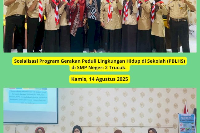 KOLABORASI ANTARA SMP N 2 TRUCUK DALAM MEWUJUDKAN SEKOLAH ADIWIYATA