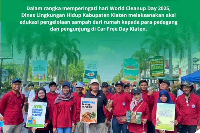 EDUKASI PILAH SAMPAH DARI RUMAH DI CAR FREE DAY