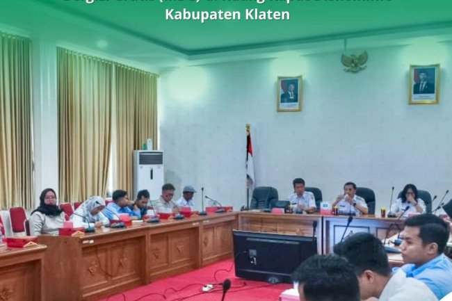 SOSIALISASI PENGELOLAAN AIR LIMBAH KEGIATAN MAKAN BERGIZI GRATIS (MBG) KABUPATEN KLATEN