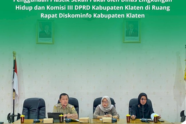 SOSIALISASI PERATURAN BUPATI KLATEN TENTANG PEMBATASAN PENGGUNAAN PLASTIK SEKALI PAKAI