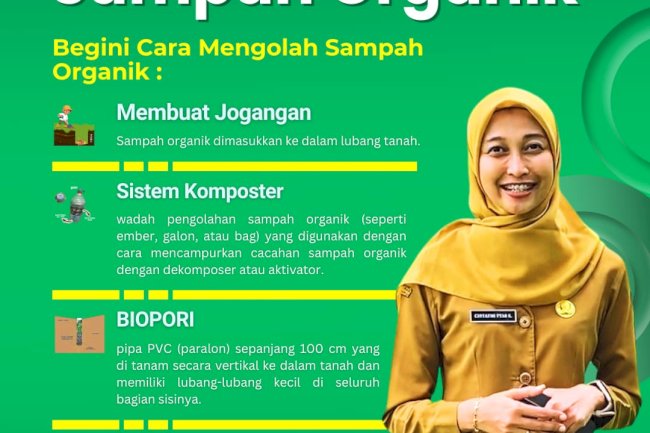 BERSAMA DLH KABUPATEN KLATEN MARI MENGELOLA SAMPAH ORGANIK DARI RUMAH