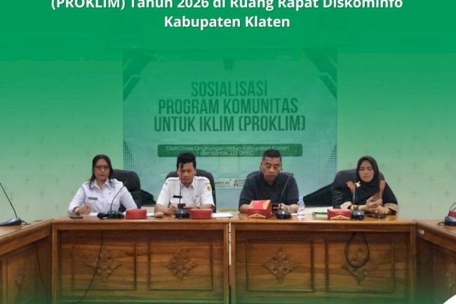 SOSIALISASI PROGAM KOMUNITAS UNTUK IKLIM TAHUN 2026