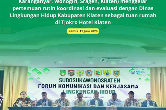 DLH KLATEN GELAR FORUM SUBOSUKAWONOSRATEN