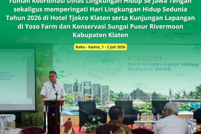 DLH KLATEN JADI TUAN RUMAH DALAM ACARA KOORDINASI DINAS LINGKUNGAN HIDUP SE JAWA TENGAH