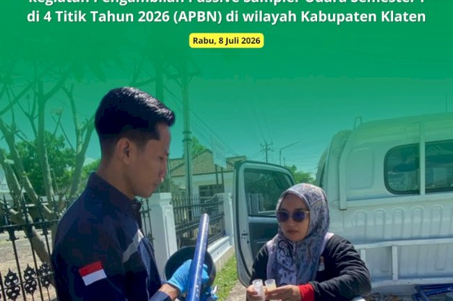 PENGAMBILAN PASSIVE SAMPLER UDARA