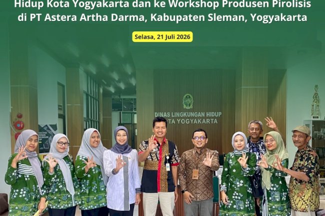 STUDI TIRU PENGELOLAAN SAMPAH DI DLH KOTA YOGYAKARTA DAN PT ASTERA ARTHA DARMA