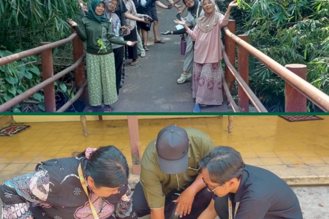 TIM PPKO KM FAKULTAS PSIKOLOGI UNS AJAK WARGA DESA SEKARAN GOTONG ROYONG TANAM 282 BIOPORI MELALUI MONITORING DAN CONTROLLING 9 RW