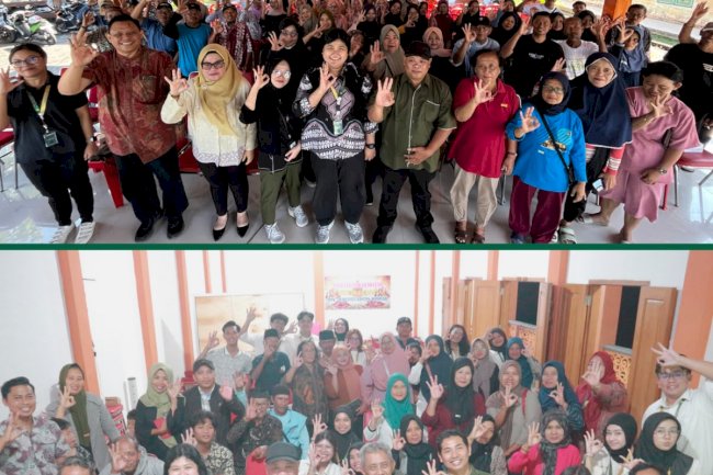 TIM PPKO KM FAKULTAS PSIKOLOGI UNS GELAR PEMBEKALAN DAN PELATIHAN BIOPORI SEBAGAI OPTIMALISASI PENGELOLAAN SAMPAH DESA SEKARAN KLATEN  BERSAMA DLH KABUPATEN KLATEN