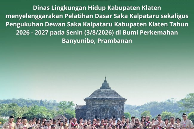 PELATIHAN DASAR SAKA KALPATARU DAN PENGUKUHAN DEWAN SAKA KALPATARU TAHUN 2026 - 2027