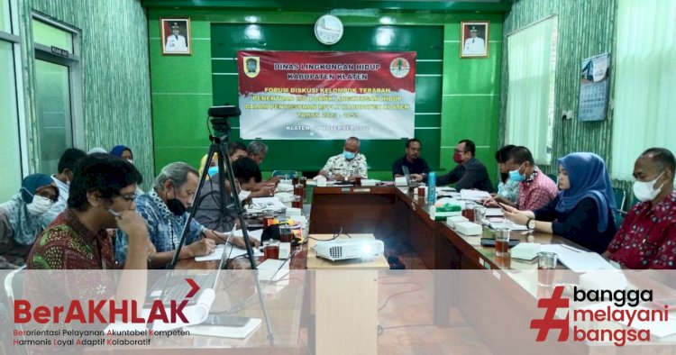 RAPAT KOORDINASI RENCANA PERLINDUNGAN DAN PENGELOLAAN LINGKUNGAN HIDUP