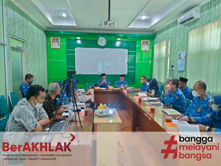 RAPAT EXPOSE LAPORAN AKHIR DALAM PENYUSUNAN DOKUMEN RENCANA PERLINDUNGAN DAN PENGELOLAAN LINGKUNGAN HIDUP (RPPLH)