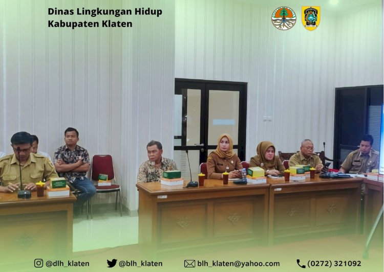 SOSIALISASI PROGAM KAMPUNG IKLIM (PROKLIM) OLEH DINAS LINGKUNGAN HIDUP DAN KOMISI 3 DPRD KABUPATEN KLATEN