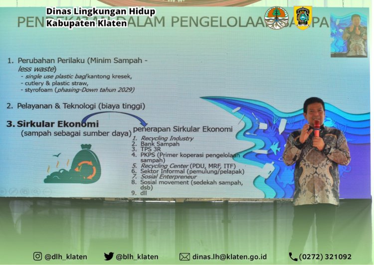 DINAS LINGKUNGAN HIDUP KABUPATEN KLATEN GELAR RAKOPAM 2 UNTUK TEGASKAN KOMITMEN PENGELOLAAN PERSAMPAHAN