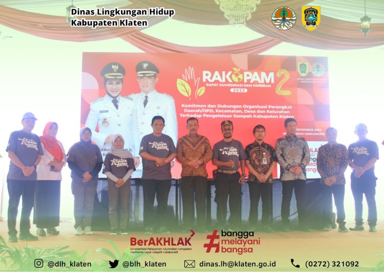 DINAS LINGKUNGAN HIDUP KABUPATEN KLATEN GELAR RAKOPAM 2 UNTUK TEGASKAN KOMITMEN PENGELOLAAN PERSAMPAHAN