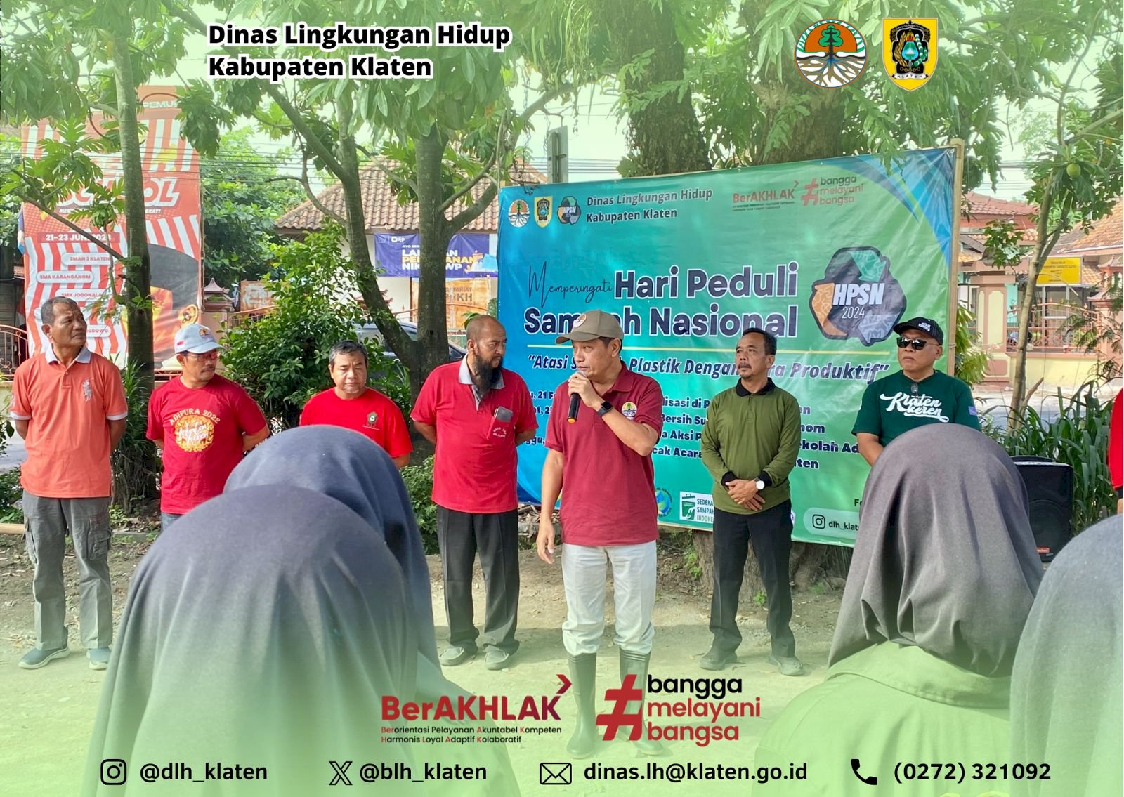 MEMPERINGATI HPSN 2024 DENGAN TEMA "ATASI SAMPAH PLASTIK DENGAN CARA PRODUKTIF"