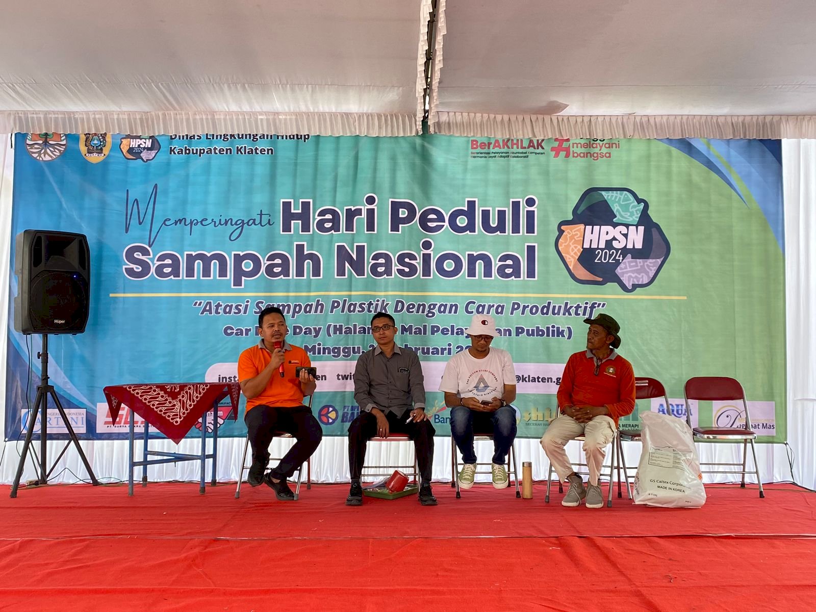 MEMPERINGATI HPSN 2024 DENGAN TEMA "ATASI SAMPAH PLASTIK DENGAN CARA PRODUKTIF"