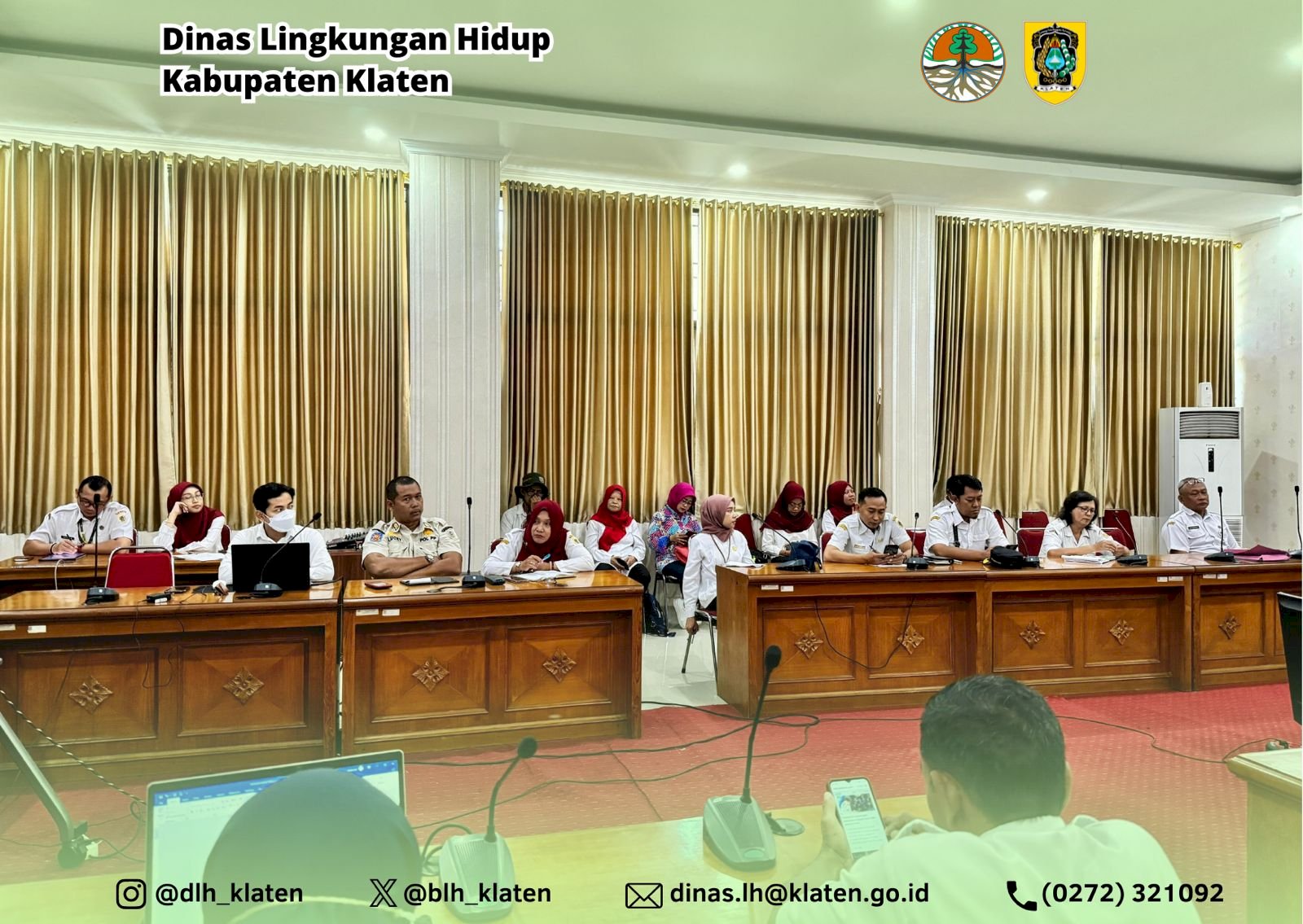 DINAS LINGKUNGAN HIDUP ADAKAN SOSIALISAI TERKAIT ADIPURA, RTH, PENGENDALIAN KERUSAKAN LINGKUNGAN HIDUP DAN PENGELOLAAN PERSAMPAHAN