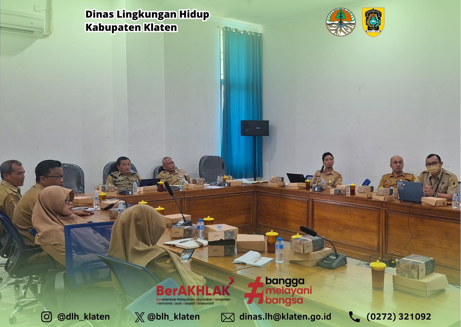 DINAS LINGKUNGAN HIDUP ADAKAN RAPAT PRAVALIDASI KLHS DAN RPJMD KABUPATEN KLATEN TAHUN 2025-2029