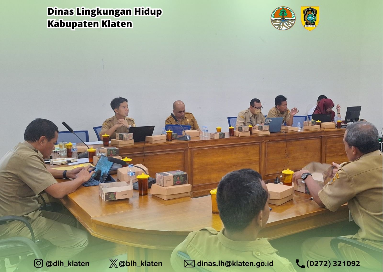 DINAS LINGKUNGAN HIDUP ADAKAN RAPAT PRAVALIDASI KLHS DAN RPJMD KABUPATEN KLATEN TAHUN 2025-2029