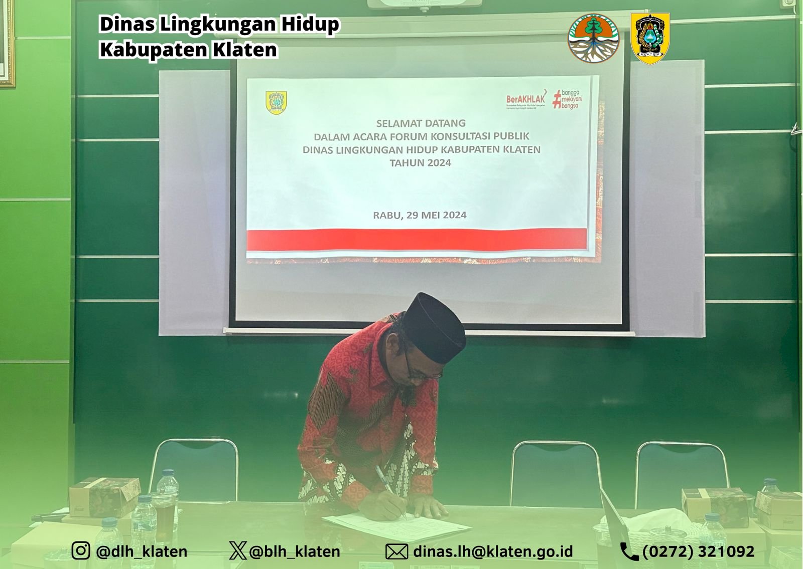 FORUM KONSULTASI PUBLIK DINAS LINGKUNGAN HIDUP KABUPATEN KLATEN