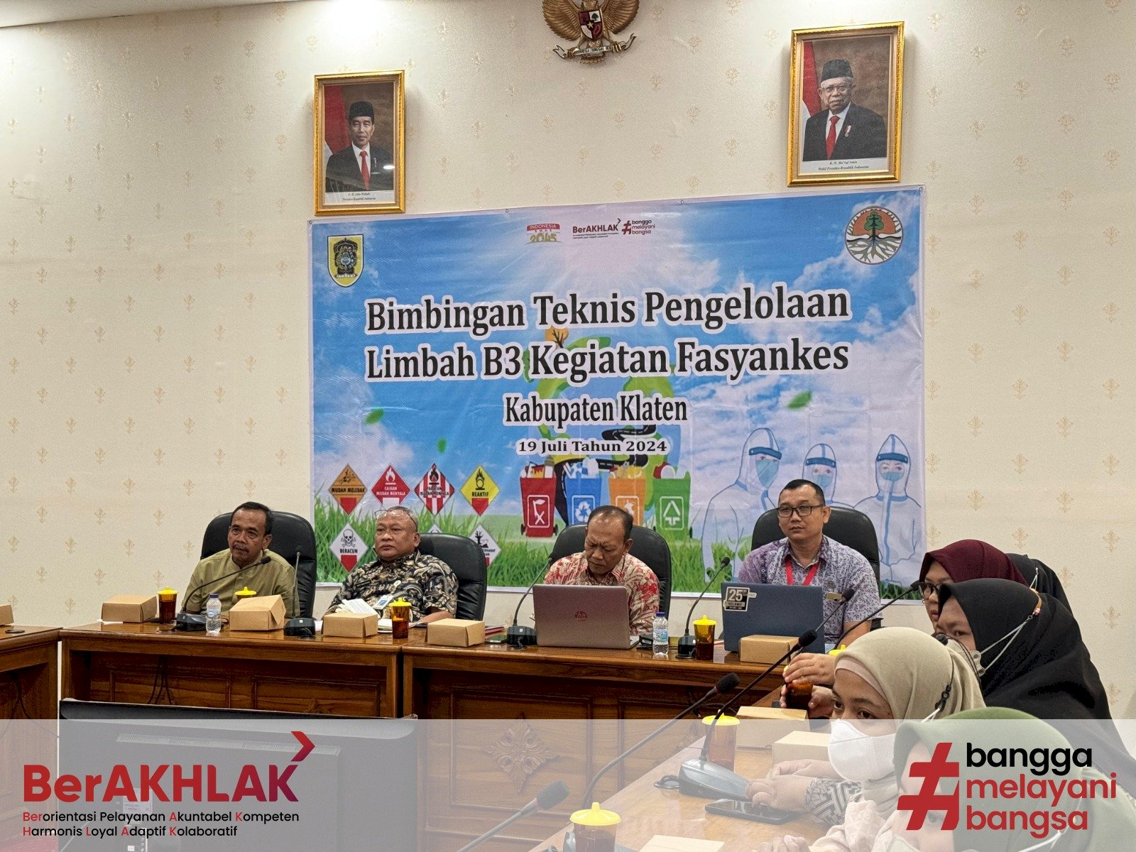 BIMBINGAN TEKNIS PENGELOLAAN LIMBAH B3 KEGIATAN FASYANKES