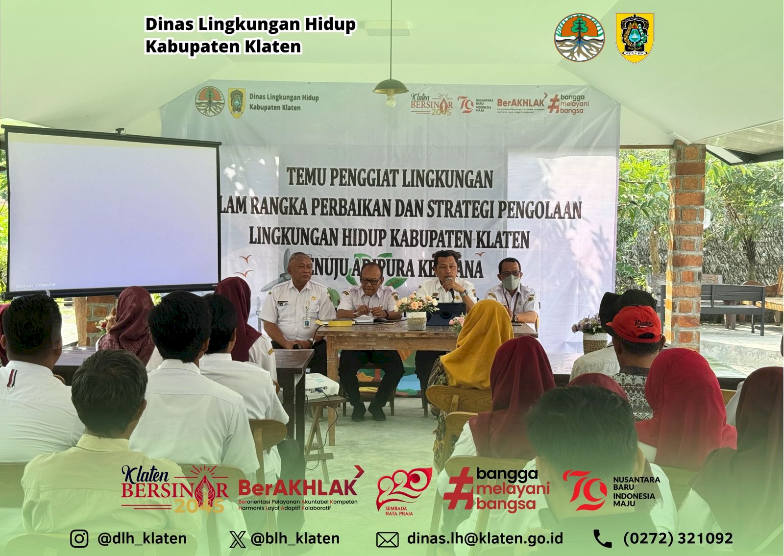 SOSIALISASI TEMU PENGGIAT LINGKUNGAN