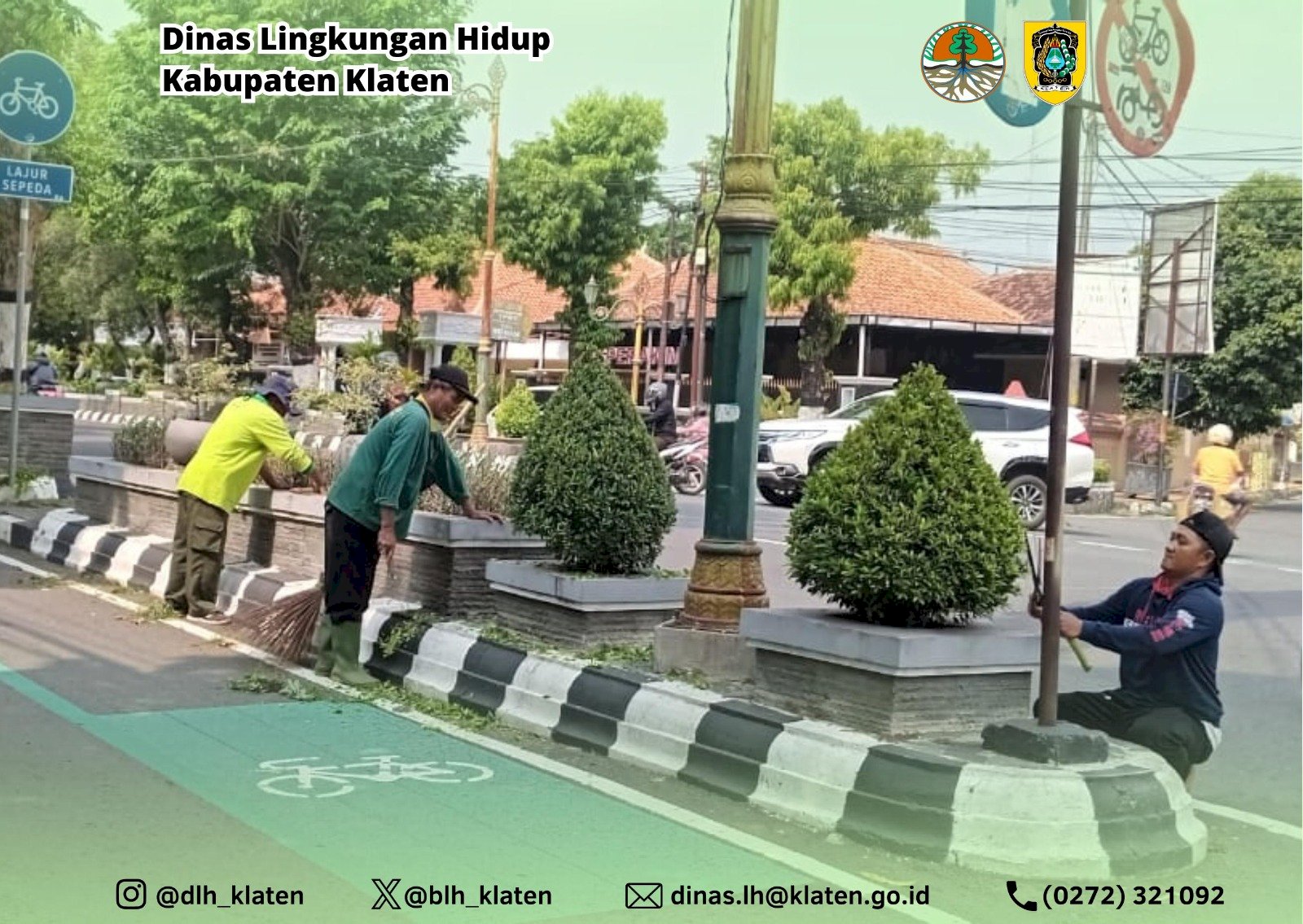 KEGIATAN RUTINITAS PEMELIHARAAN RTH