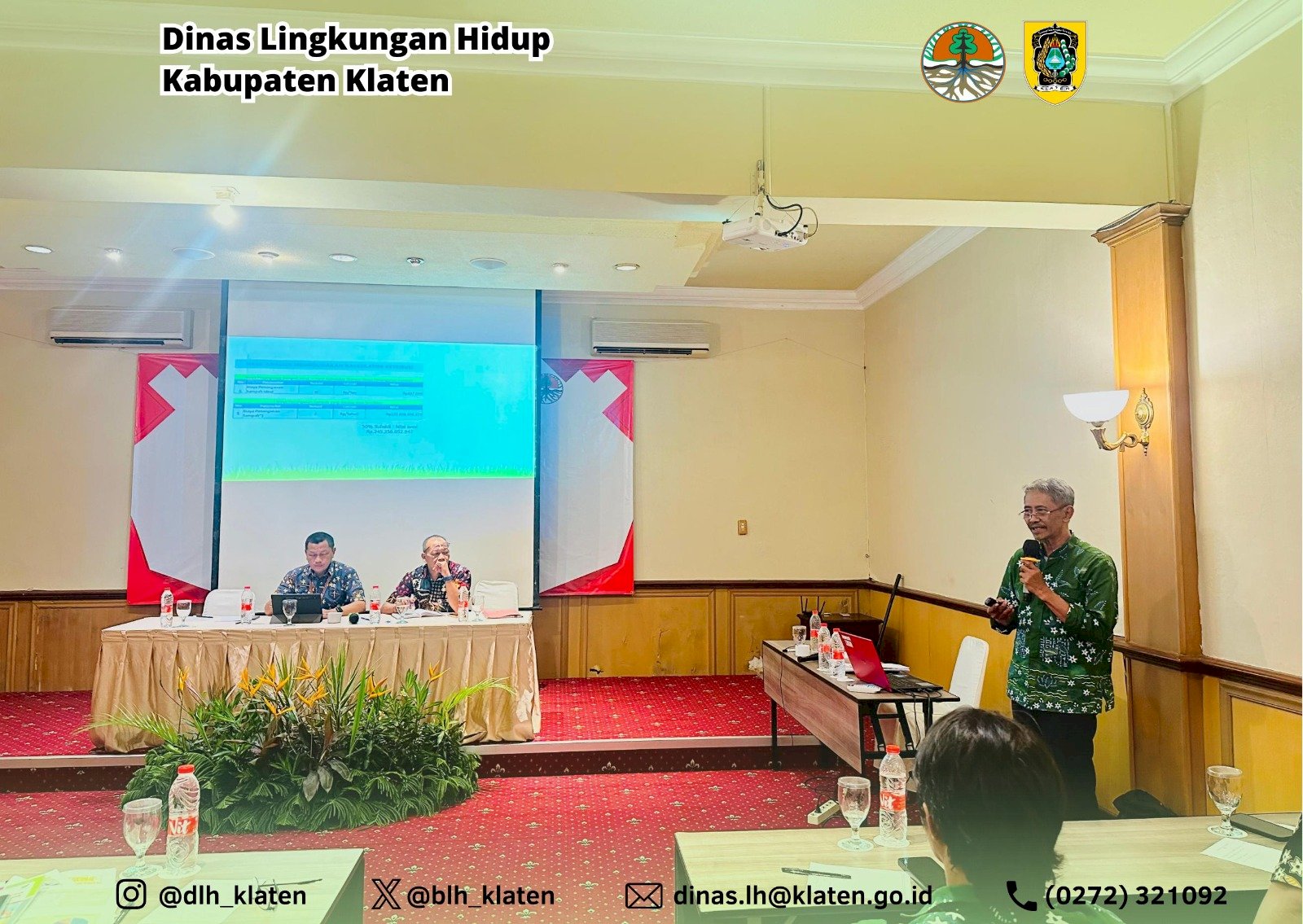 KEGIATAN BIMBINGAN TEKNIS DAN PENINGKATAN KAPASITAS SUMBER DAYA APARATUR DINAS LINGKUNGAN HIDUP KABUPATEN KLATEN