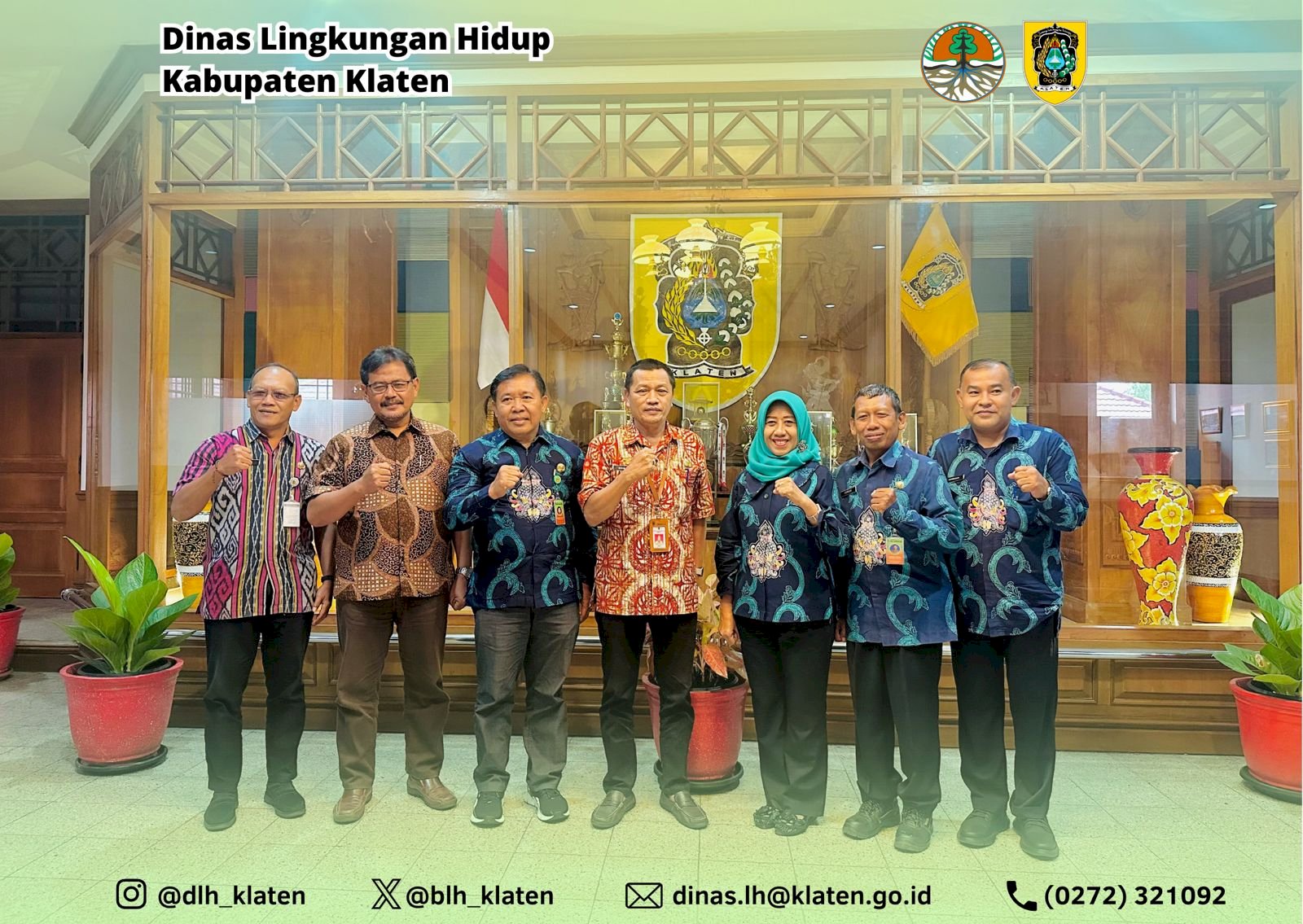 KUNJUNGAN STUDI TIRU / REFERENSI DARI DINAS LINGKUNGAN HIDUP KABUPATEN NGAJUK 