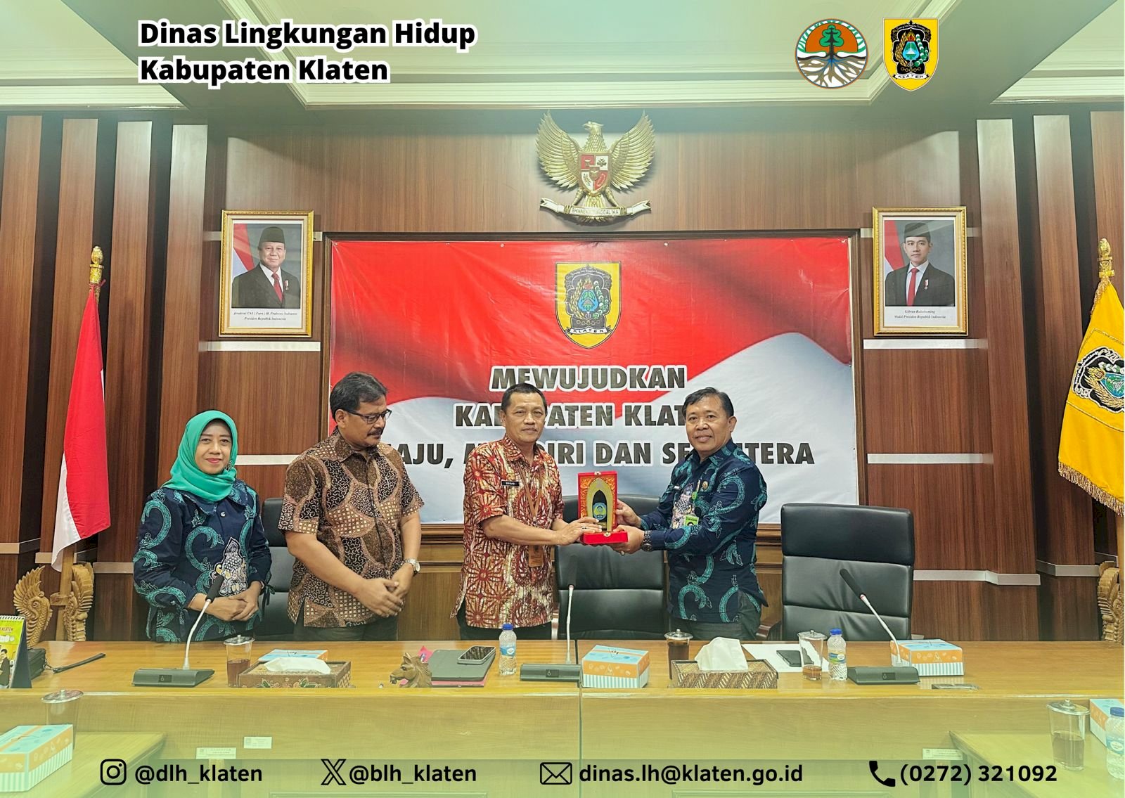 KUNJUNGAN STUDI TIRU / REFERENSI DARI DINAS LINGKUNGAN HIDUP KABUPATEN NGAJUK 