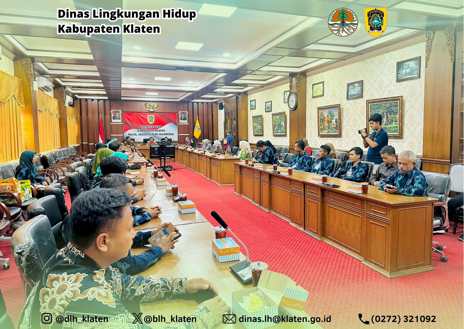 KUNJUNGAN STUDI TIRU / REFERENSI DARI DINAS LINGKUNGAN HIDUP KABUPATEN NGAJUK 