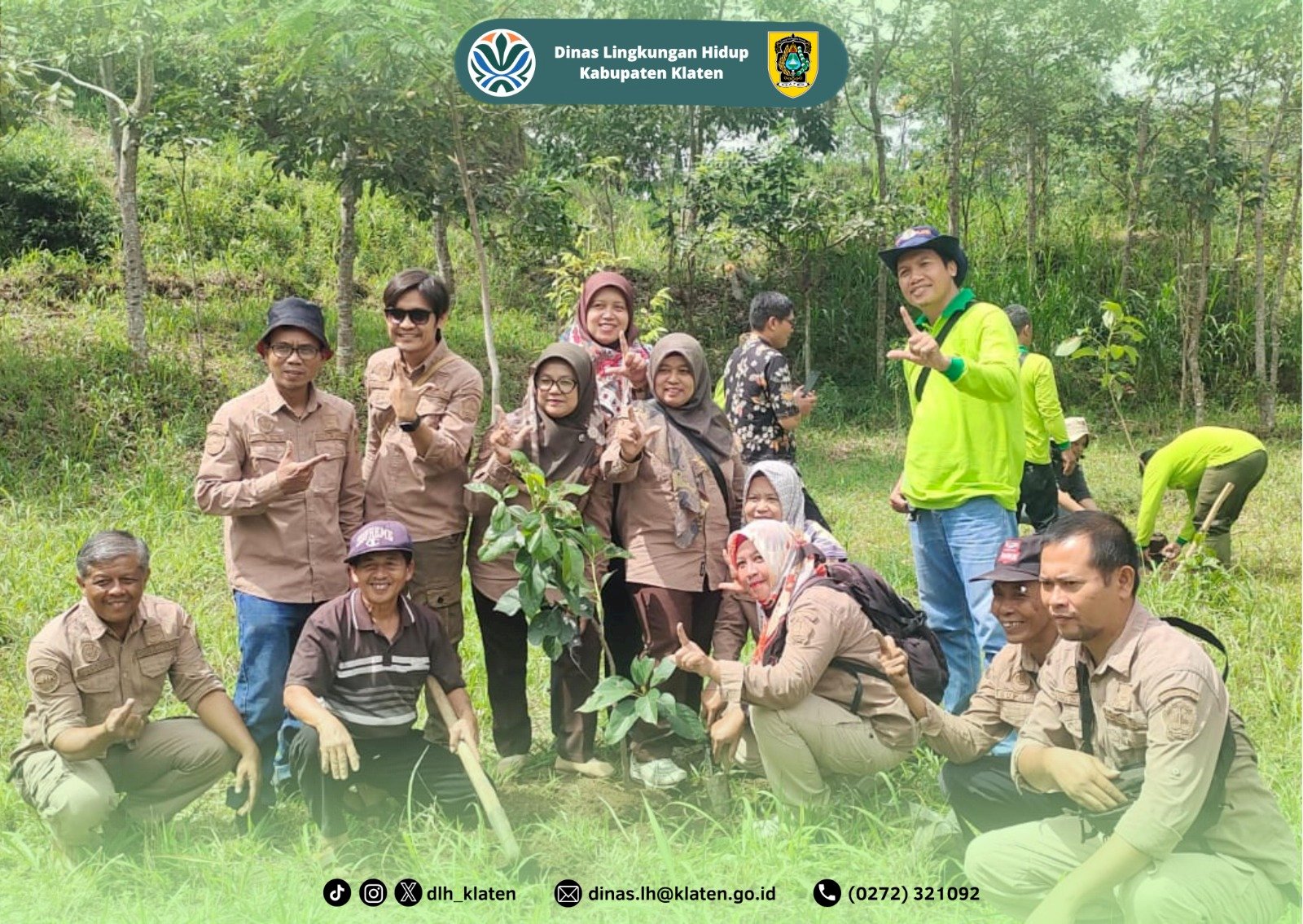 GELAR AKSI PENANAMAN POHON DI DAERAH LAHAN KRITIS KECAMATAN KEMALANG