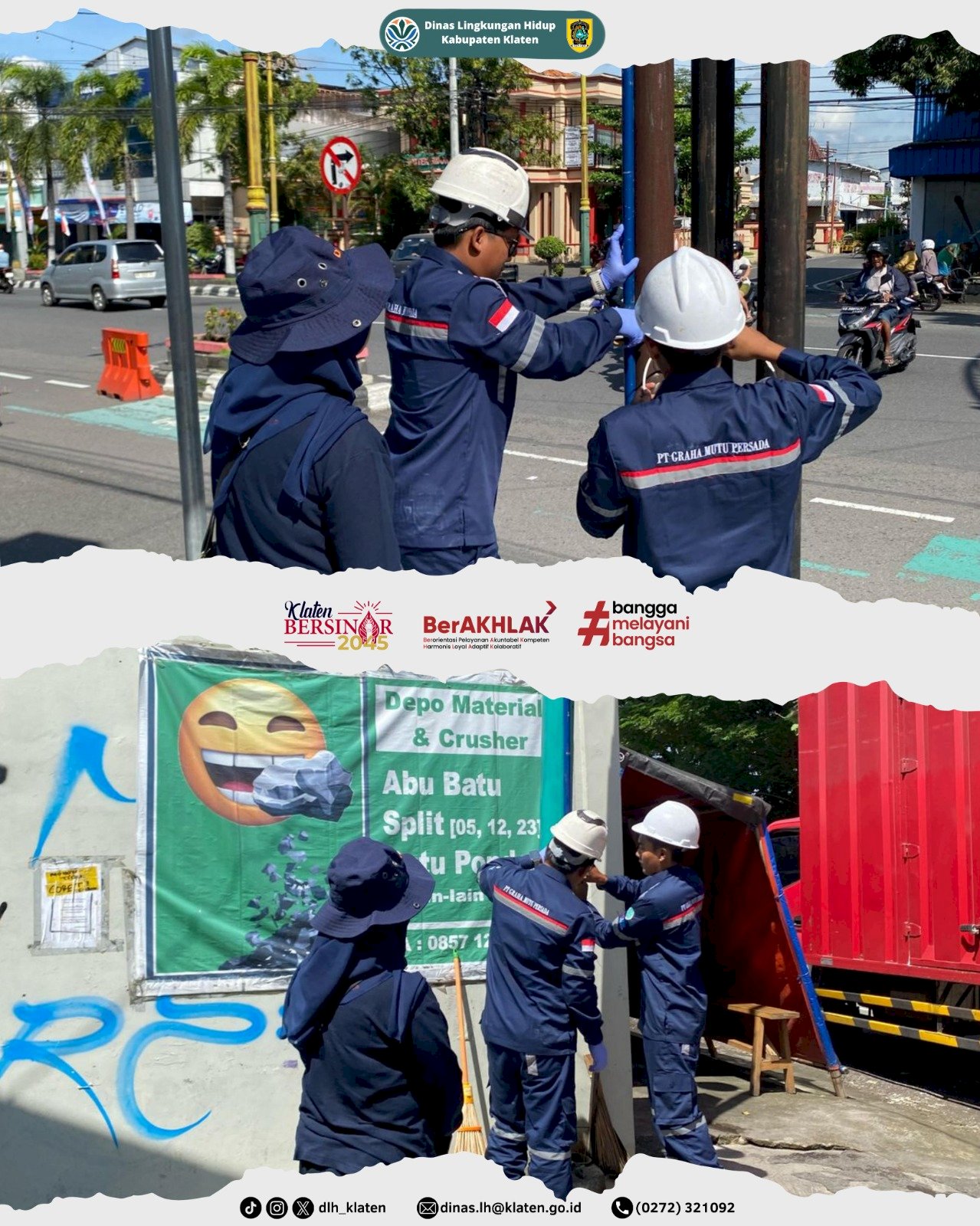 PEMASANGAN PASSIVE SAMPLER UDARA DI KABUPATEN KLATEN