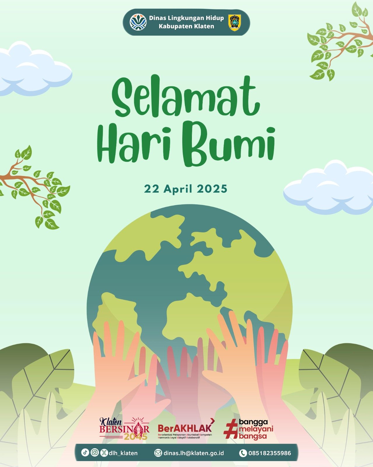 SELAMAT MEMPERINGATI HARI BUMI