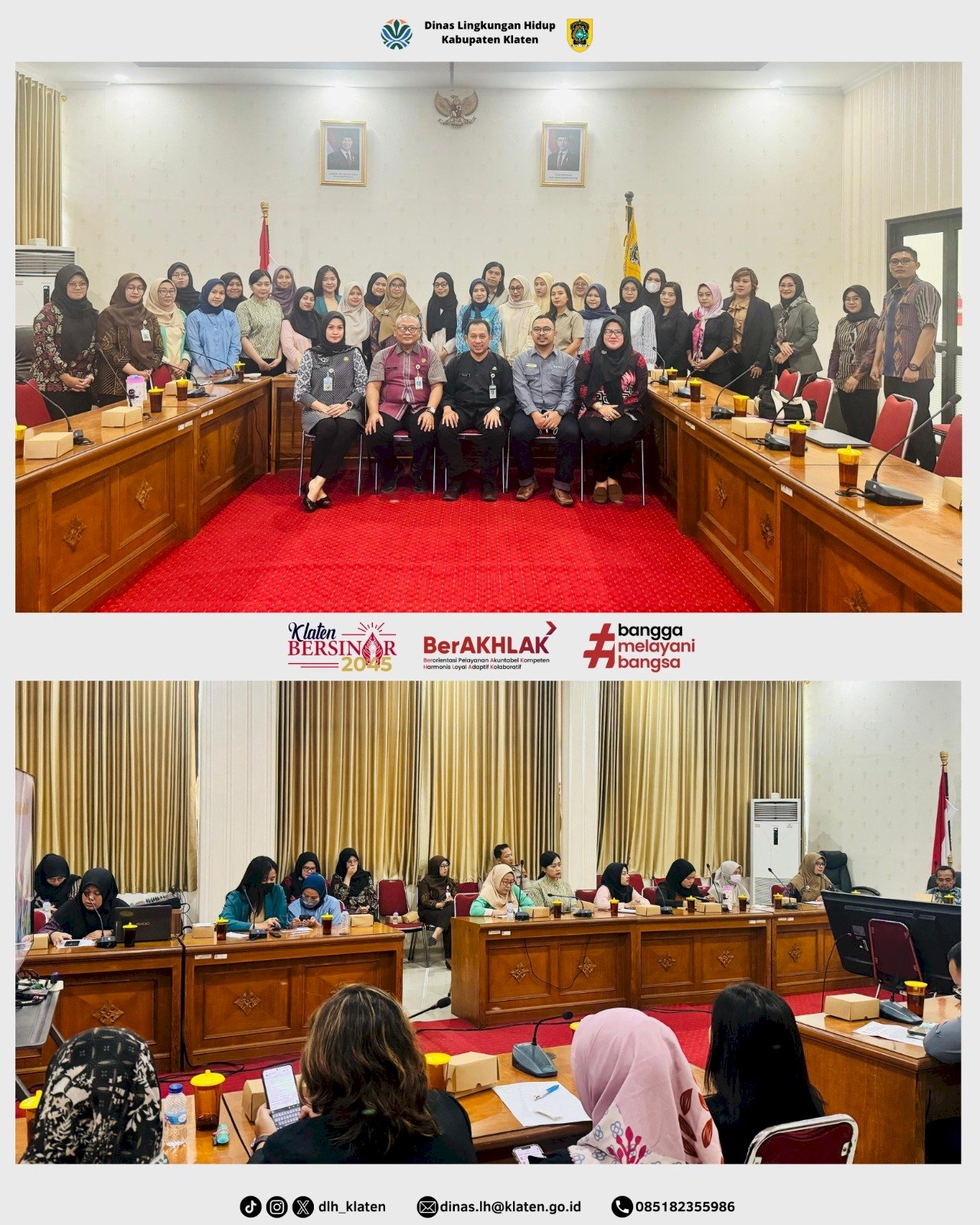 SOSIALISASI PENGELOLAAN LB3 BAGI KEGIATAN KLINIK KECANTIKAN DAN KLINIK GIGI DI WILAYAH KABUPATEN KLATEN