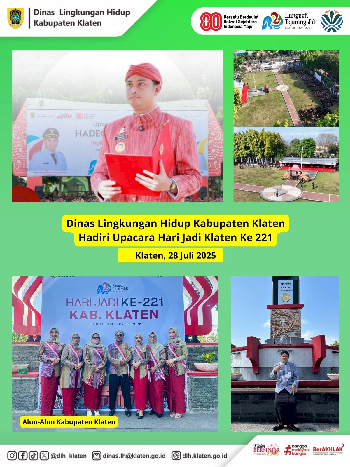 SELAMAT HARI JADI KE -221 KLATEN