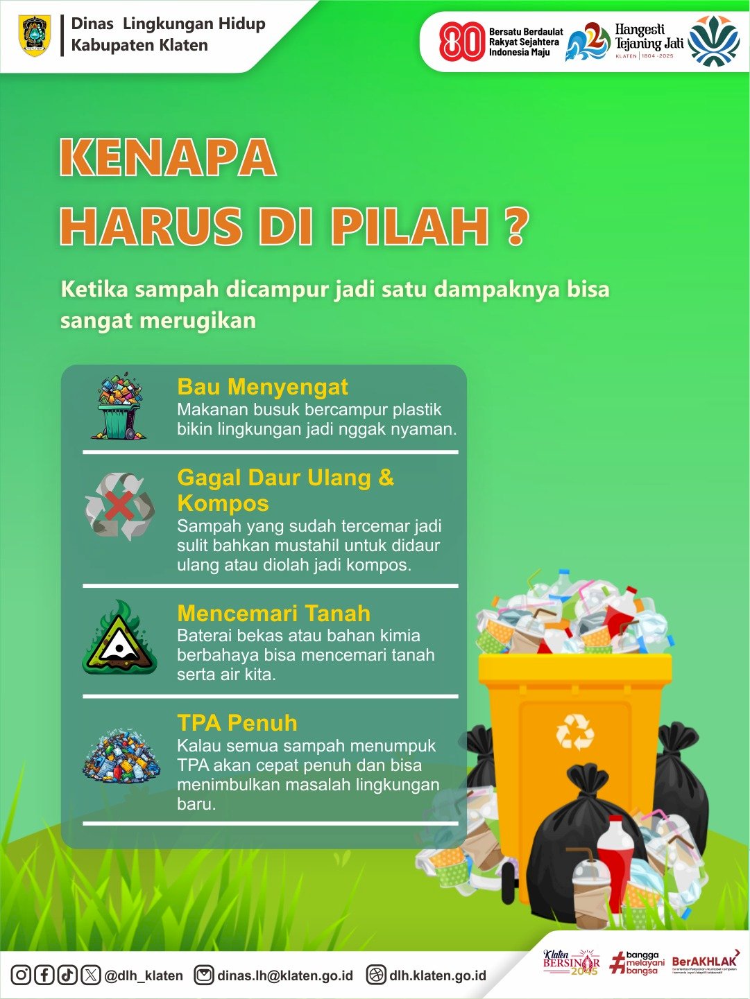 KENAPA MEMILAH SAMPAH?