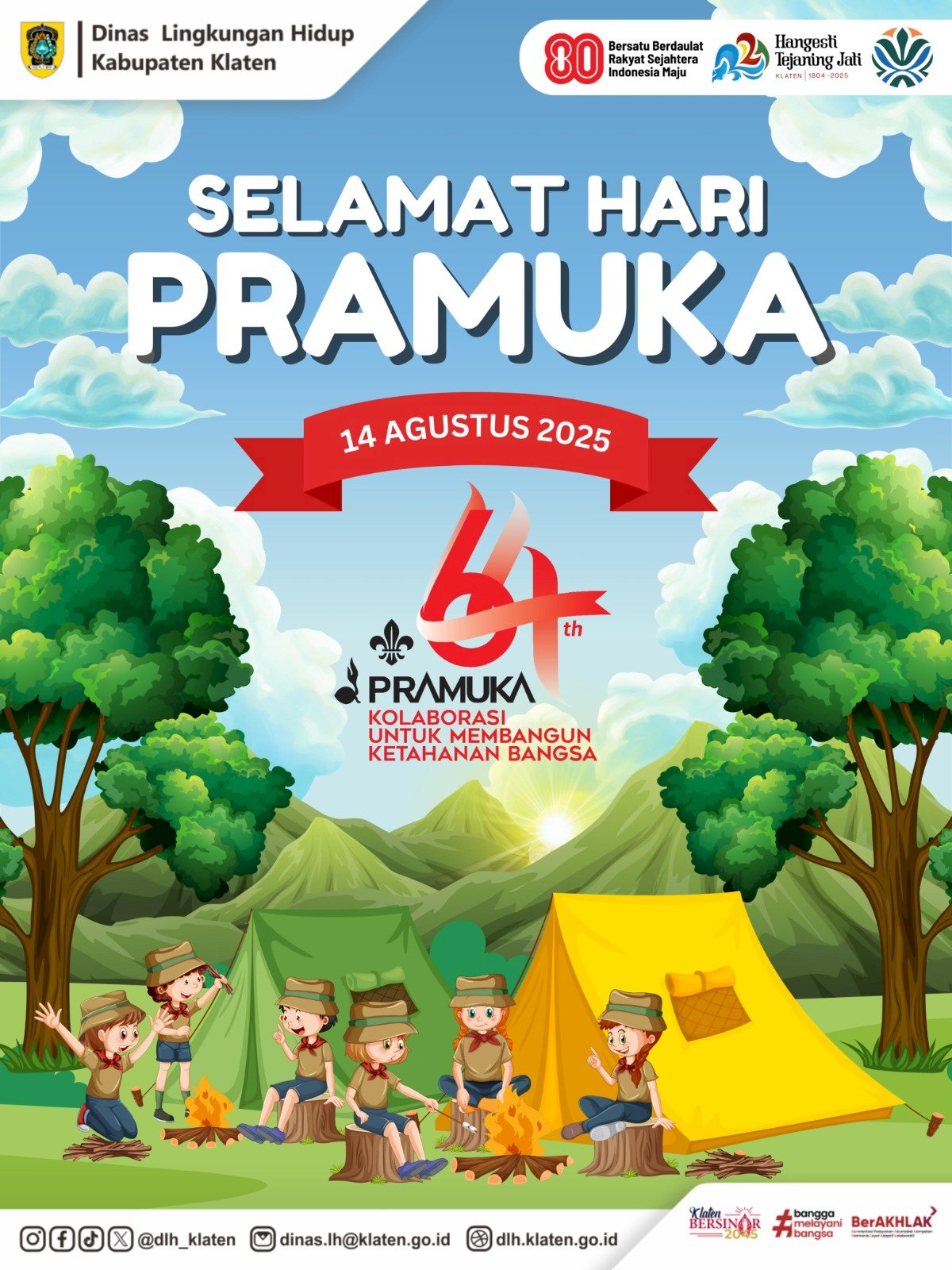 SELAMAT HARI PRAMUKA KE -64!